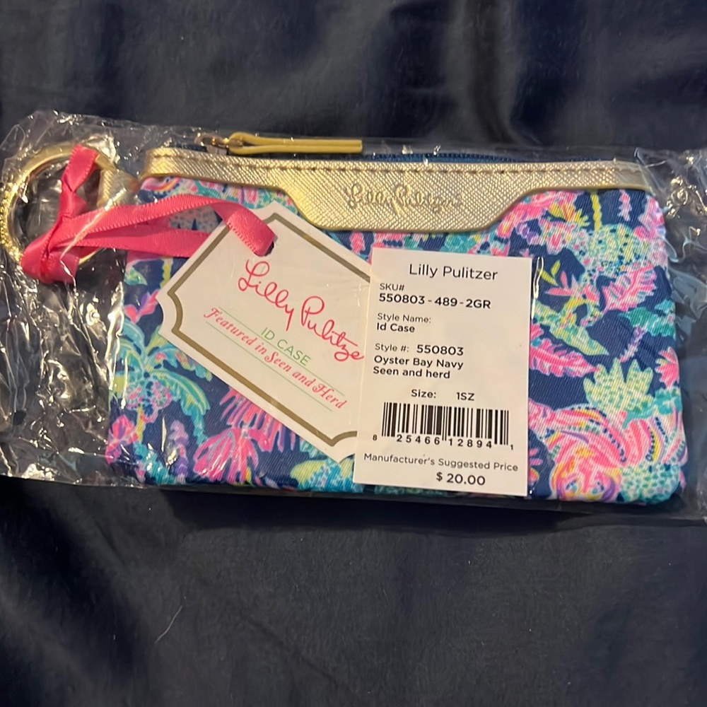 Lilly Pulitzer ID case/change purse